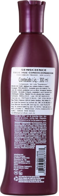 Senscience True Hue - Condicionador 300ml