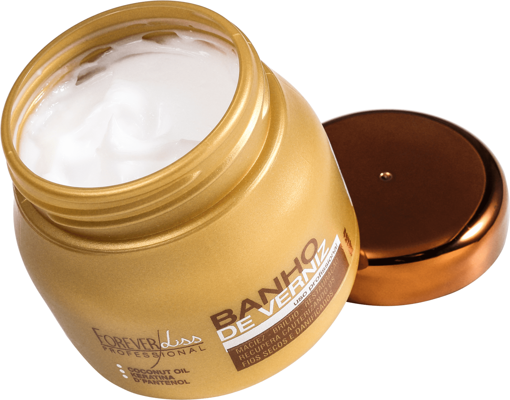 Forever Liss Professional Banho de Verniz - Máscara Capilar 250g