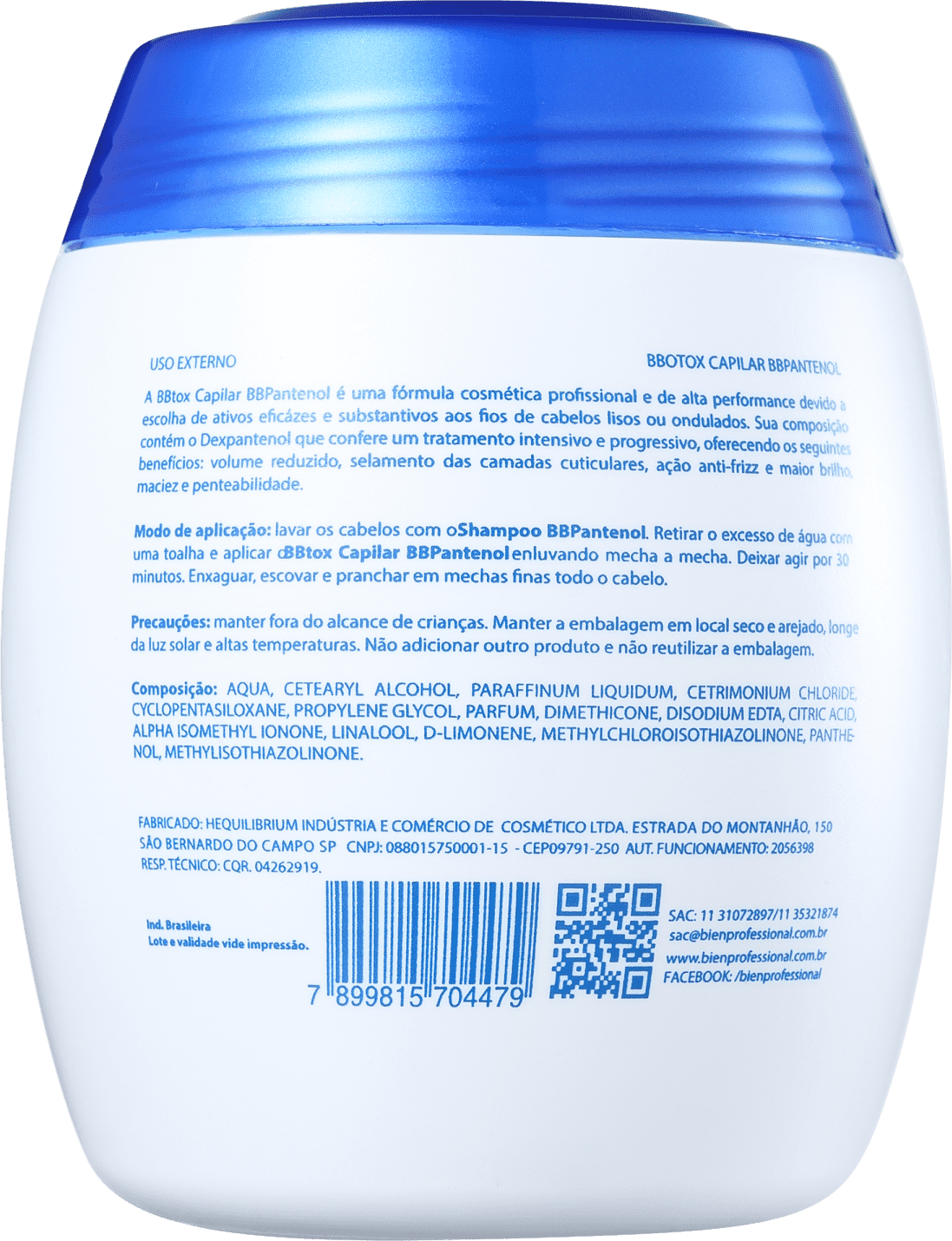 Bien Professional BBPantenol Repair BBTox - Selagem Térmica 1000g