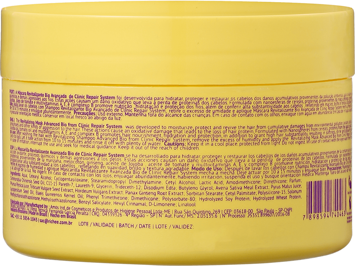 Richée Professional Clinic Repair System - Máscara Capilar 250g