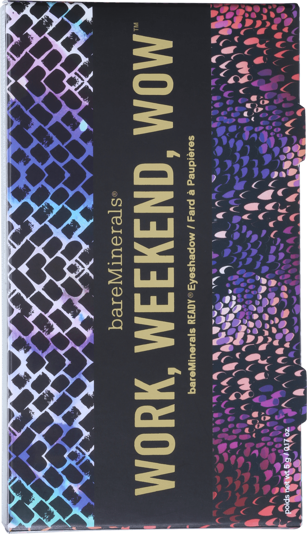 bareMinerals Work, Weekend, Wow - Paleta de Sombras
