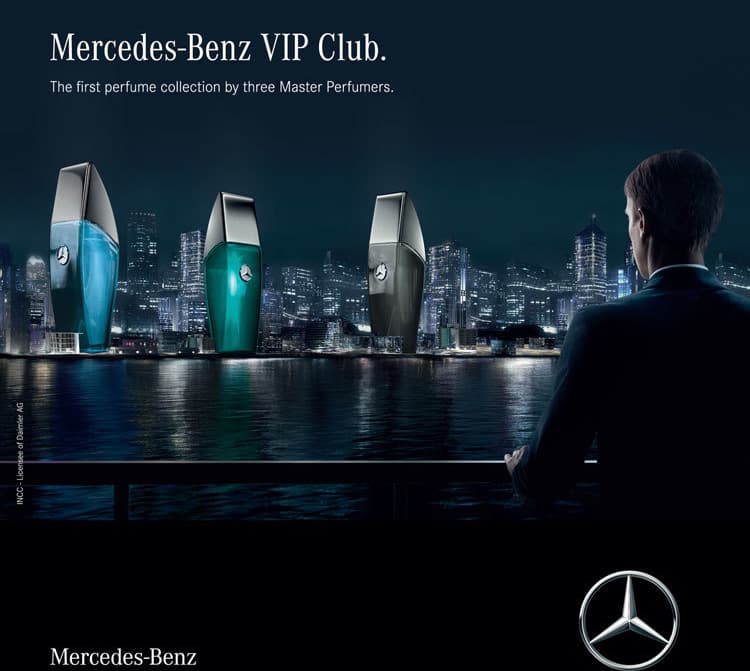 Mercedes-Benz Vip Club Black Leather Eau de Toilette - Perfume Masculino 50ml