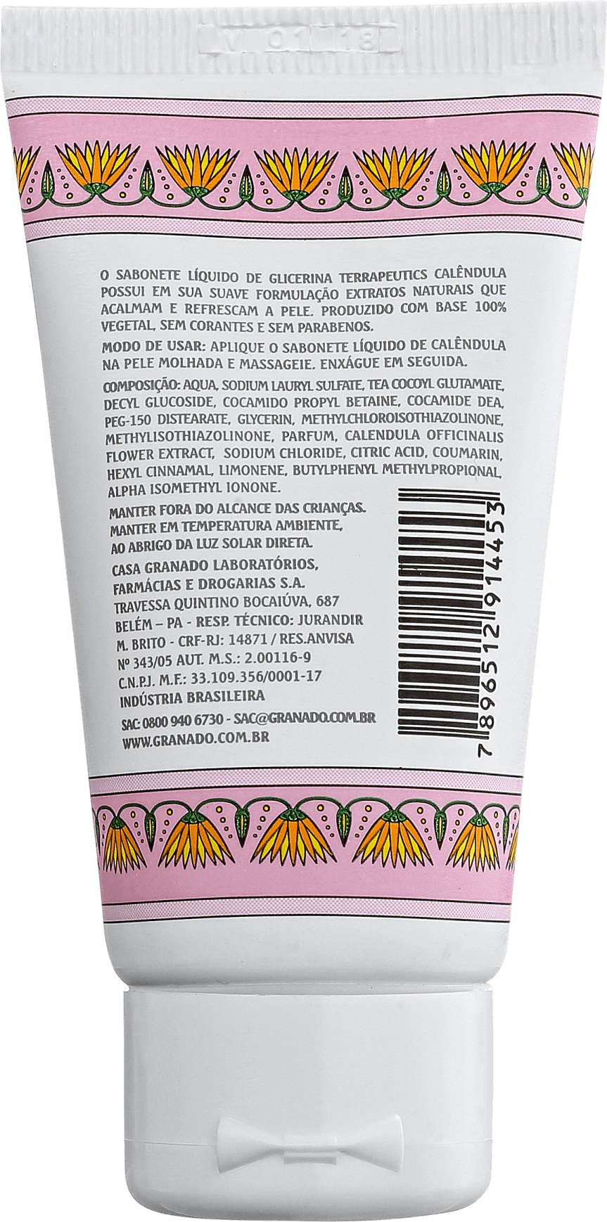 Granado Terrapeutics Calêndula - Sabonete Líquido 50ml