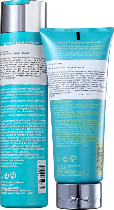 Kit Sexy Hair Healthy Reinvent Color Care Duo Treatment (2 Produtos)