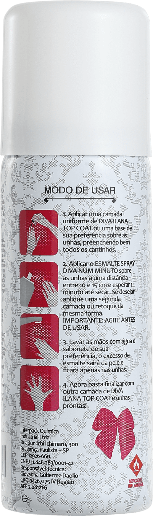Diva Cosmetics Laila - Esmalte em Spray Perolado 50ml