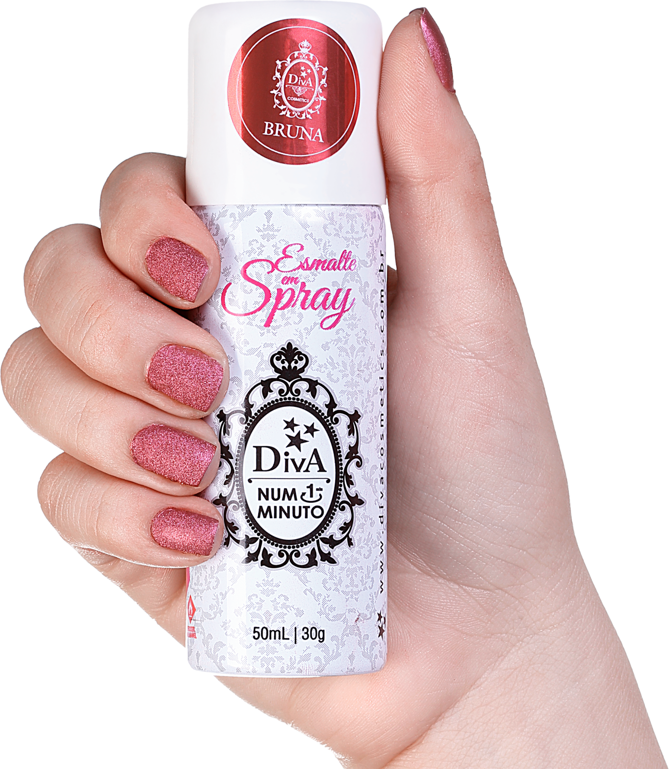 Diva Cosmetics Bruna - Esmalte em Spray Perolado 50ml