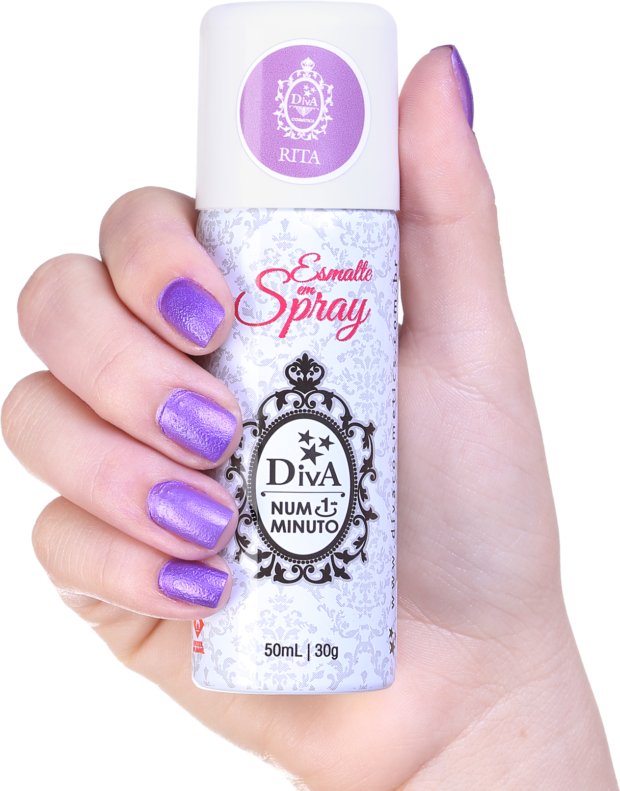 Diva Cosmetics Rita - Esmalte em Spray Perolado 50ml