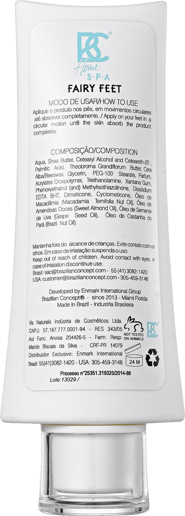 Brazilian Concept Fairy Feet - Hidratante para os Pés 50g