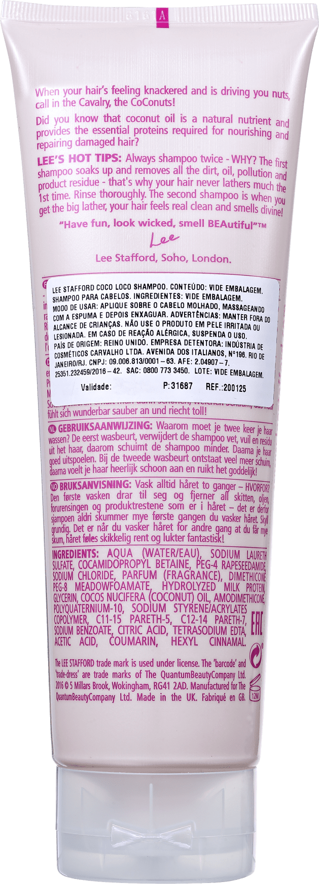 Lee Stafford Coco Loco - Shampoo 250ml