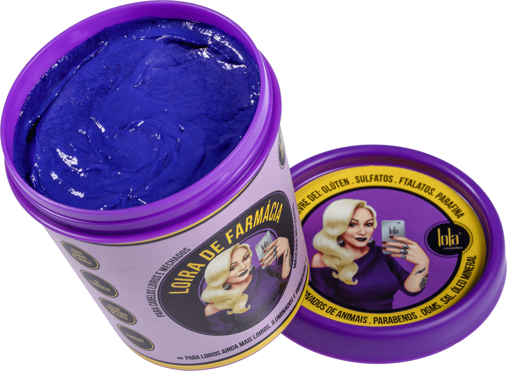 Lola Cosmetics Loira de Farmácia - Máscara Matizadora 230g