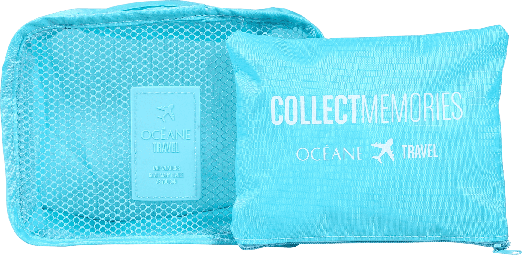 Trip Organizer Tiffany Azul - Organizador de Maquiagem