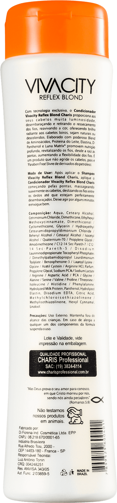 Charis Vivacity - Condicionador 300ml