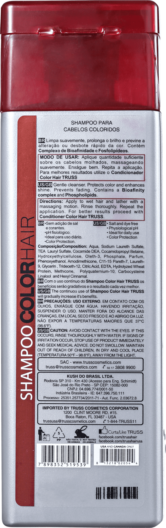 Truss Specific Color Hair - Shampoo 320ml