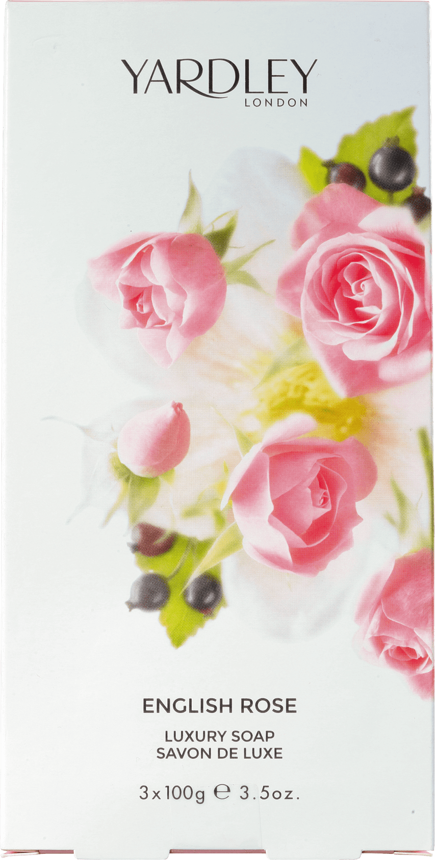 Kit Yardley English Rose Luxury - Sabonetes em Barra 3x100g