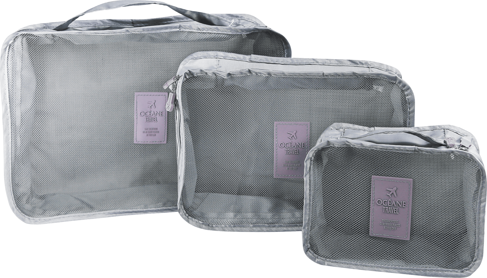 Trip Organizer Cinza - Organizador de Viagem
