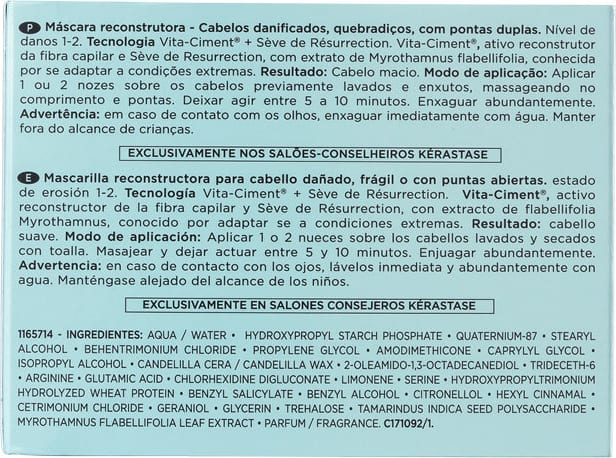 Kérastase Résistance Force Architecte - Máscara de Reconstrução 200ml
