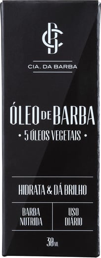 Cia da Barba Mini - Óleo para Barba 30ml