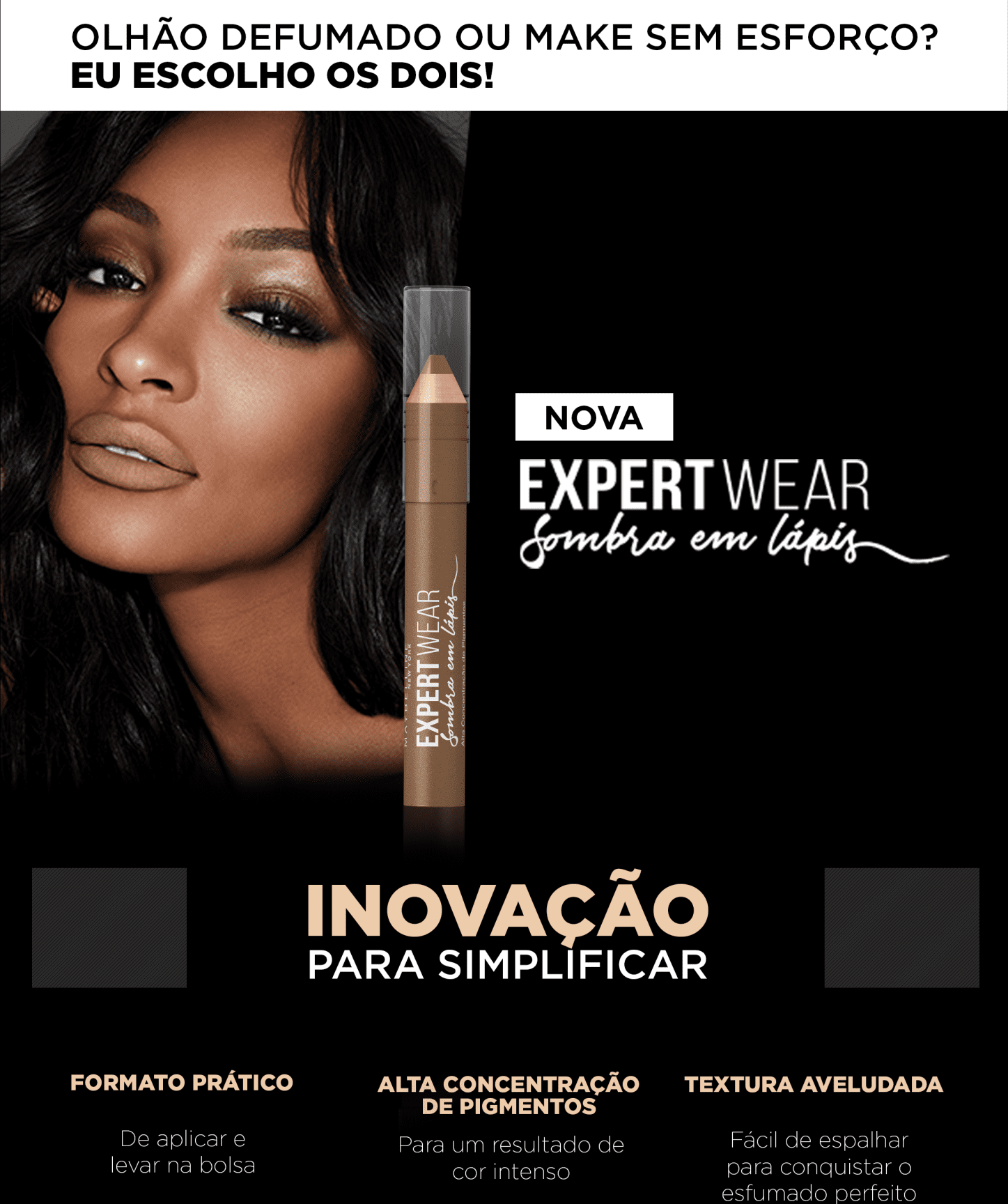 Maybelline Expert Wear Vestido de Seda - Sombra Cintilante 1,25g