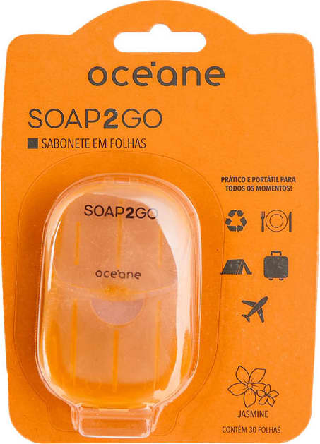 Soap2Go Jasmin - Sabonete em folhas 30un