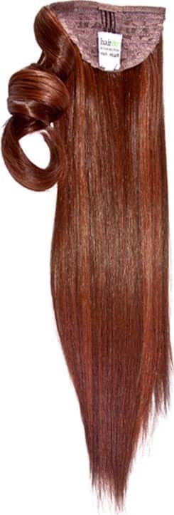 Hairdo Cobre Escuro - Aplique Rabo de Cavalo Liso 46cm