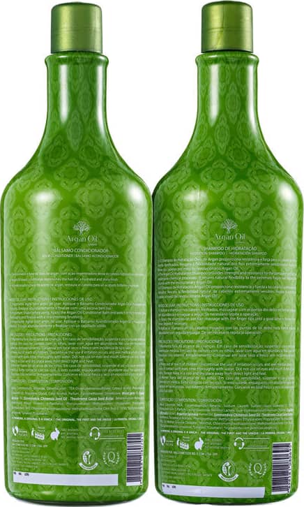 Kit Argan Oil (shampoo e condicionador) - 1L