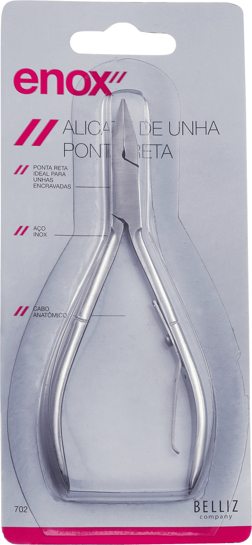Enox - Alicate de Unha Ponta Reta