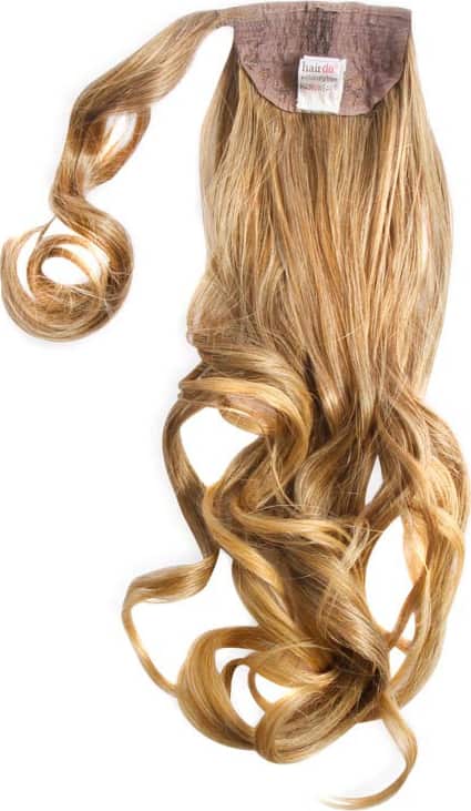 Hairdo Rabo de Cavalo Ondulado - Louro Dourado Com Californianas 58Cm