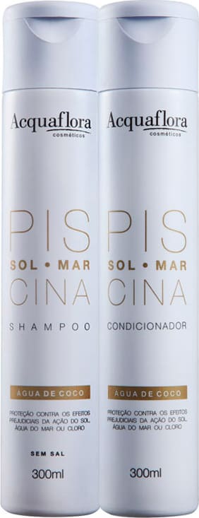 Kit Acquaflora Sol Mar Piscina Duo (2 Produtos)