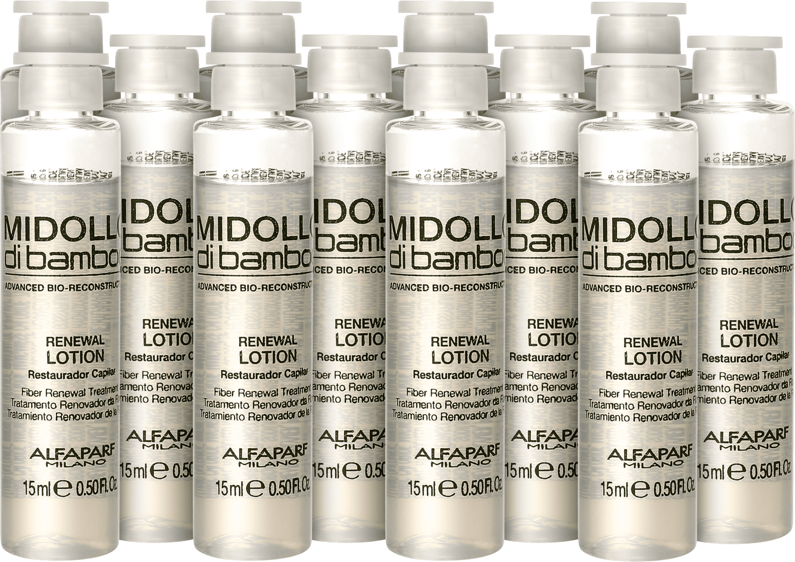 Alfaparf Midollo di Bamboo Renewal - Loção Capilar 12x15ml