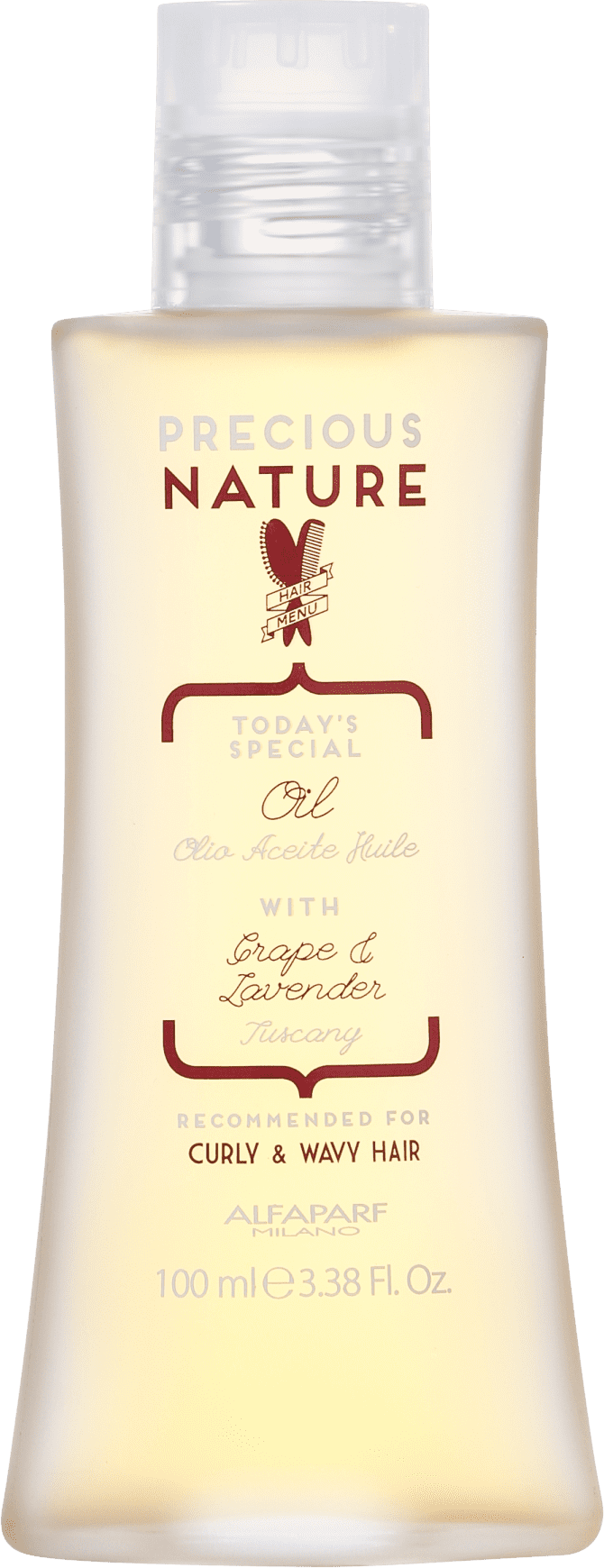 Alfaparf Precious Nature Grape & Lavender - Óleo Capilar 100ml