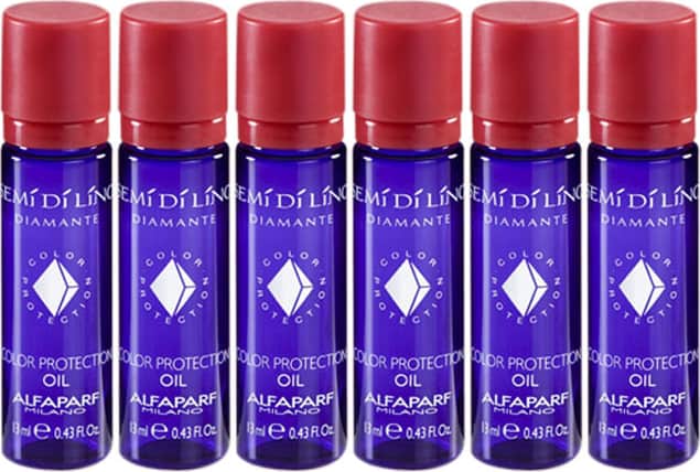 Alfaparf Semi di Lino Diamante Color Protection Oil - Ampola 6x13ml