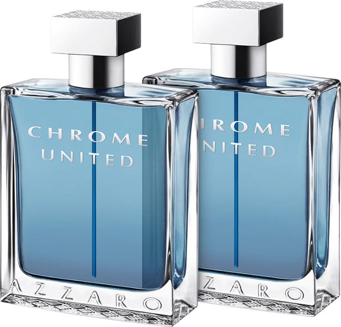 Conjunto Chrome United Azzaro Masculino - Eau de Toilette 2x30ml