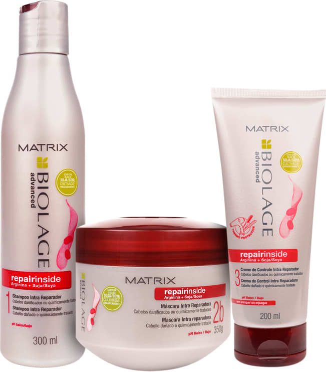 Matrix Biolage Repairinside Strong Kit (3 Produtos)