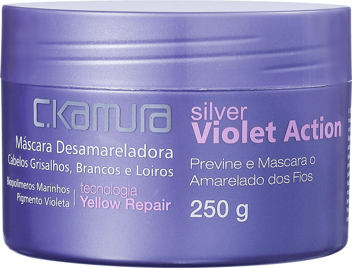 C.Kamura Silver Violet Action - Máscara Capilar 250g