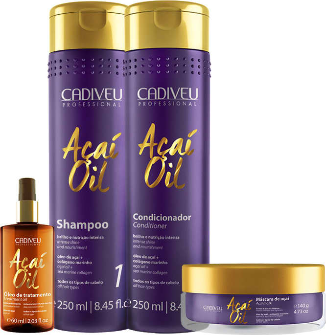 Kit Cadiveu Professional Açaí Oil Full (4 Produtos)