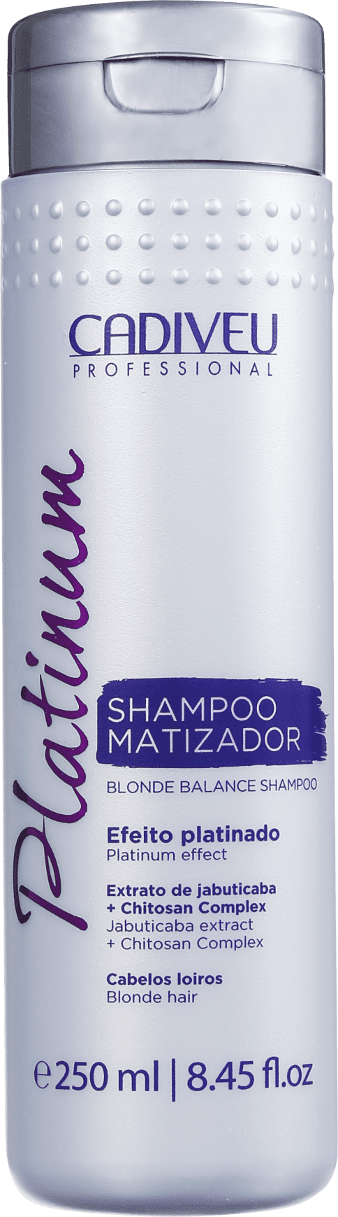 Cadiveu Professional Platinum - Shampoo Matizador 250ml