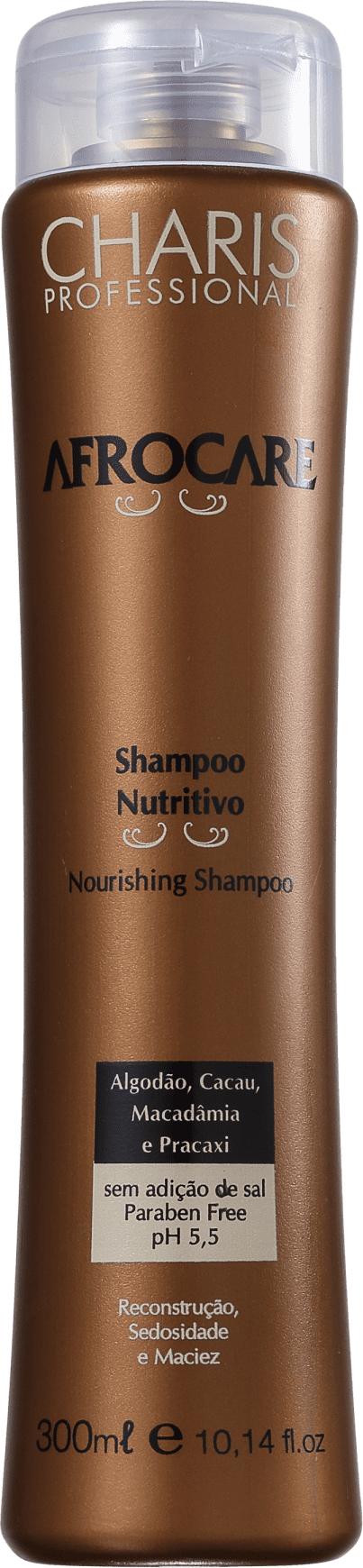 Charis Afrocare Nutritivo - Shampoo sem Sal 300ml
