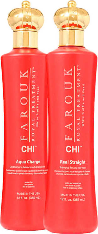 Kit CHI Farouk Royal System Straight Charge Duo (2 Produtos)