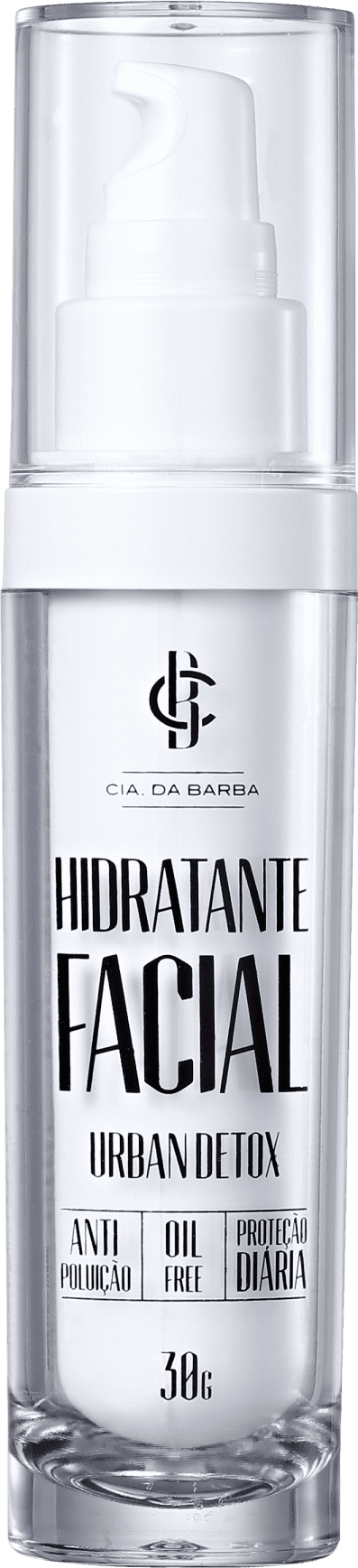 Cia da Barba Urban Detox - Hidratante Facial 30g