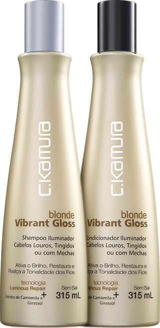 Kit C.Kamura Blonde Vibrant Gloss Duo (2 Produtos)