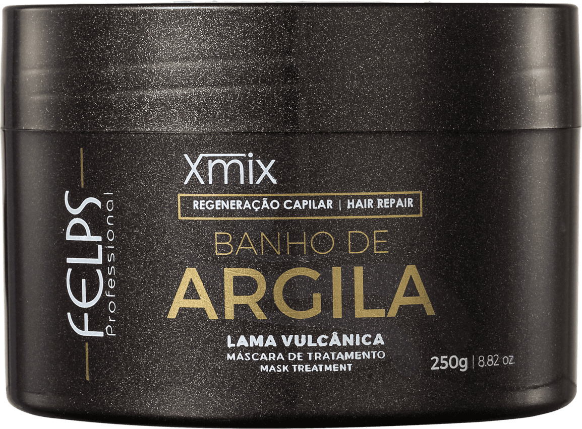 Felps Profissional XMix Banho de Argila - Máscara de Hidratação 250g