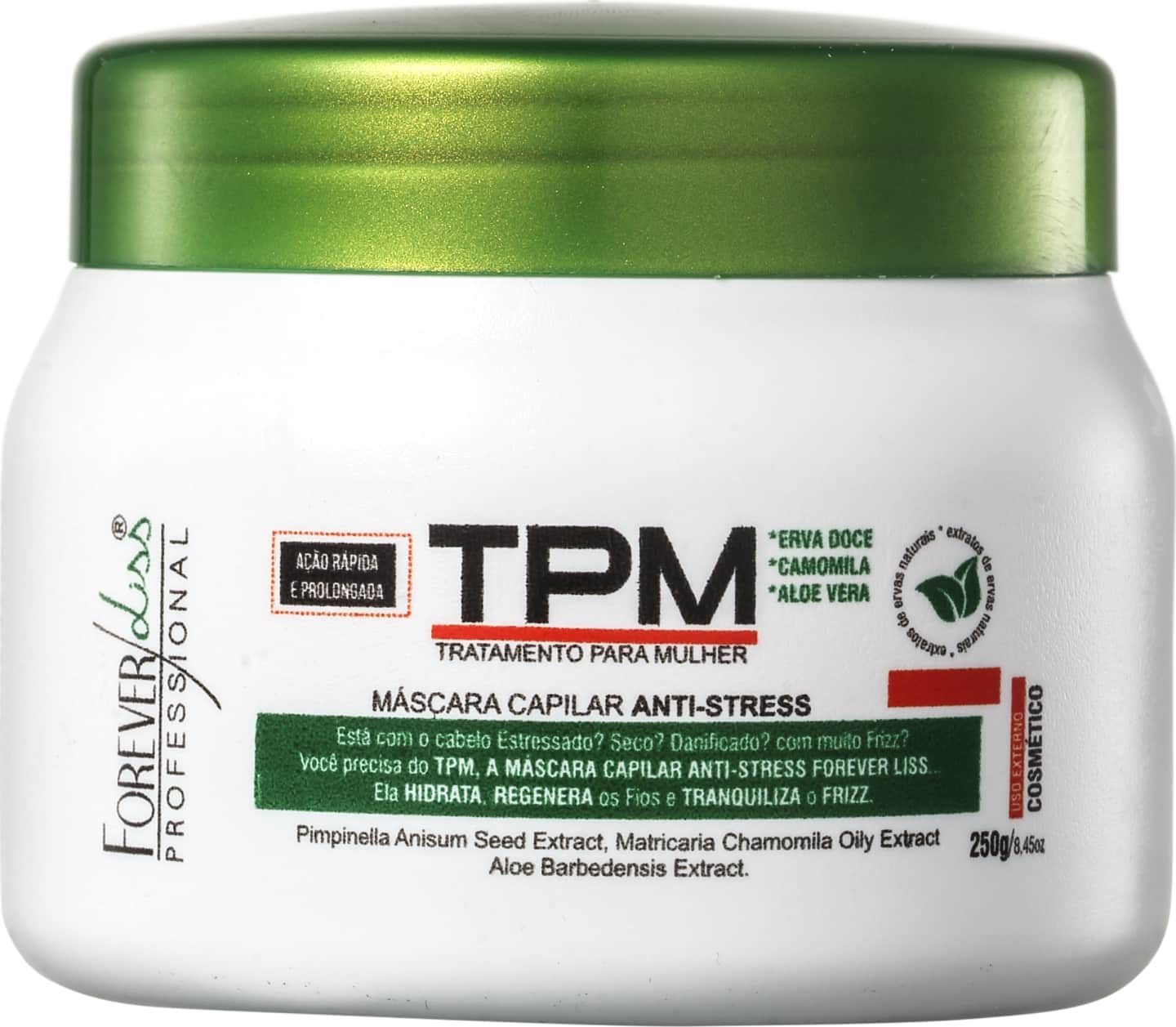 Forever Liss Professional TPM Anti-Stress - Máscara Capilar 250g