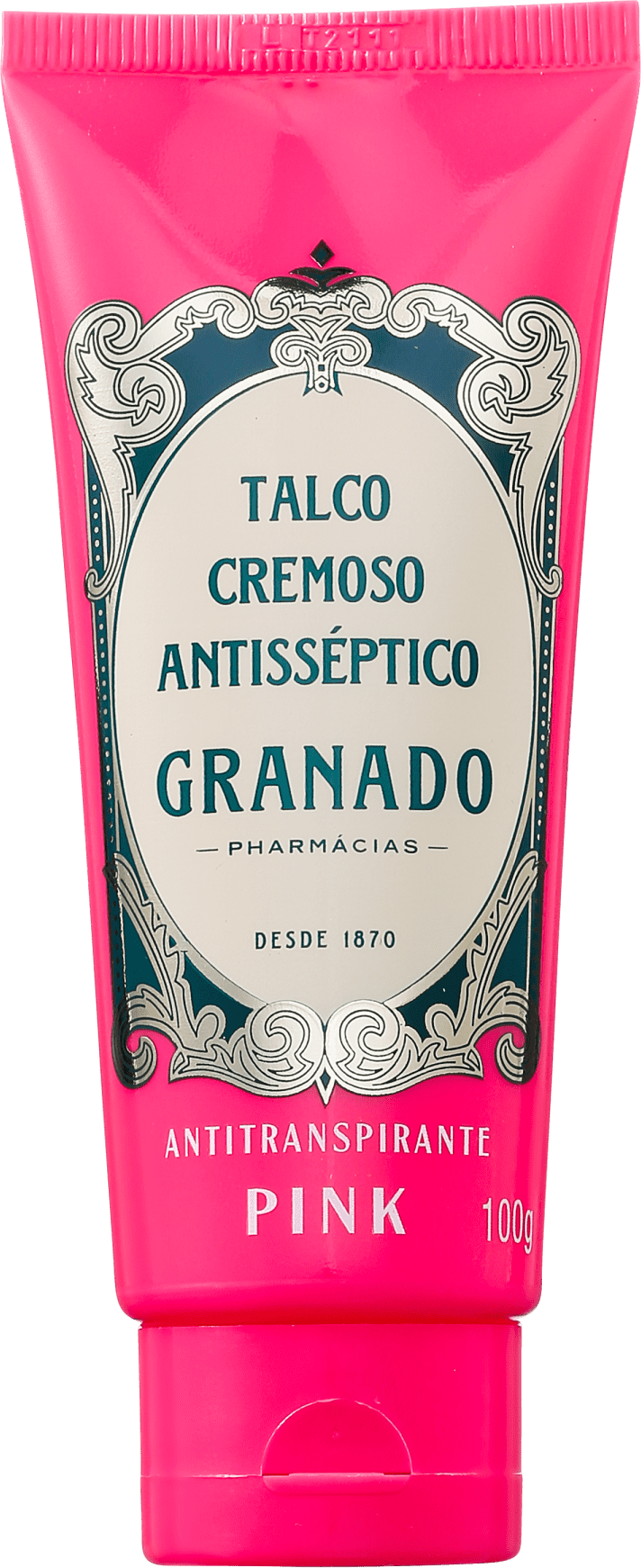 Granado Pink Talco Cremoso Antisséptico - Creme Anti-transpirante 100g