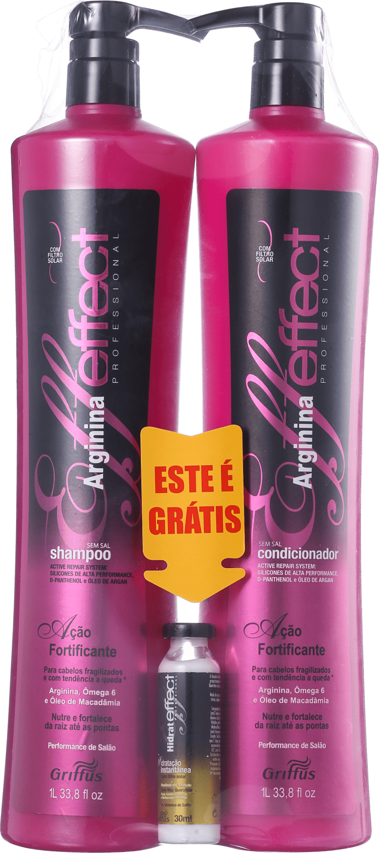 Griffus Arginina Effect Kit de Tratamento (3 Produtos)