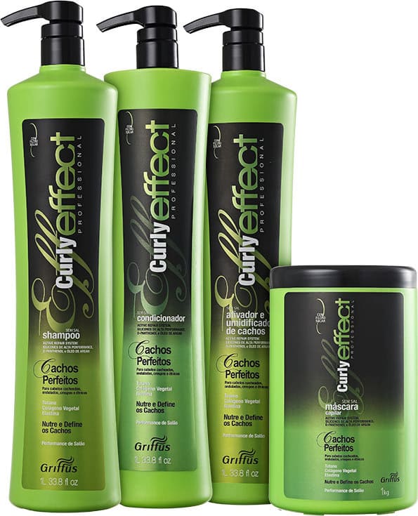 Kit Griffus Curly Effect Complete (4 Produtos)