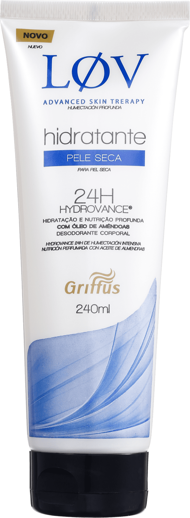 Griffus Lov Pele Seca - Hidratante Corporal 240ml