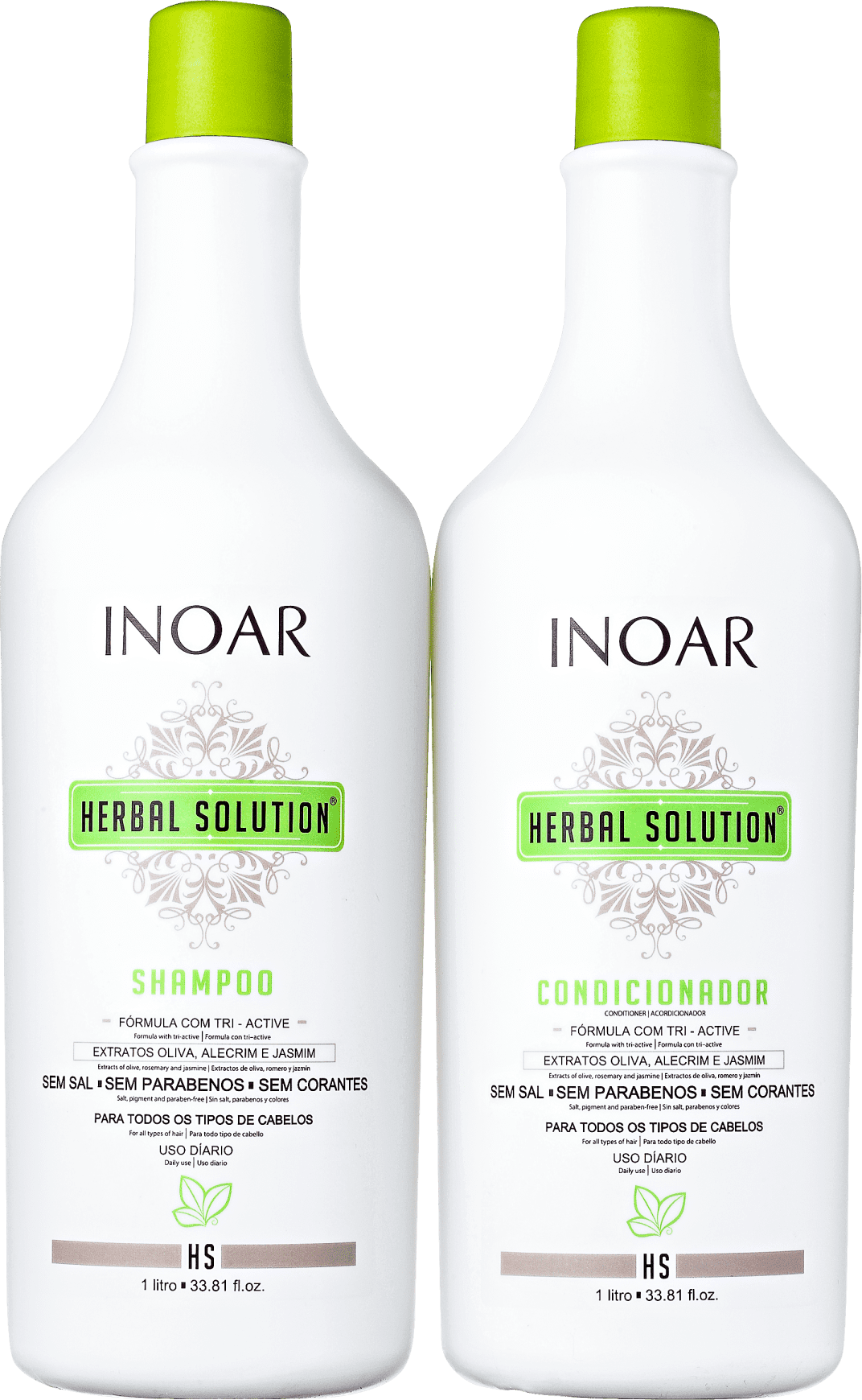 Kit Herbal Solution (shampoo e condicionador) - 1L