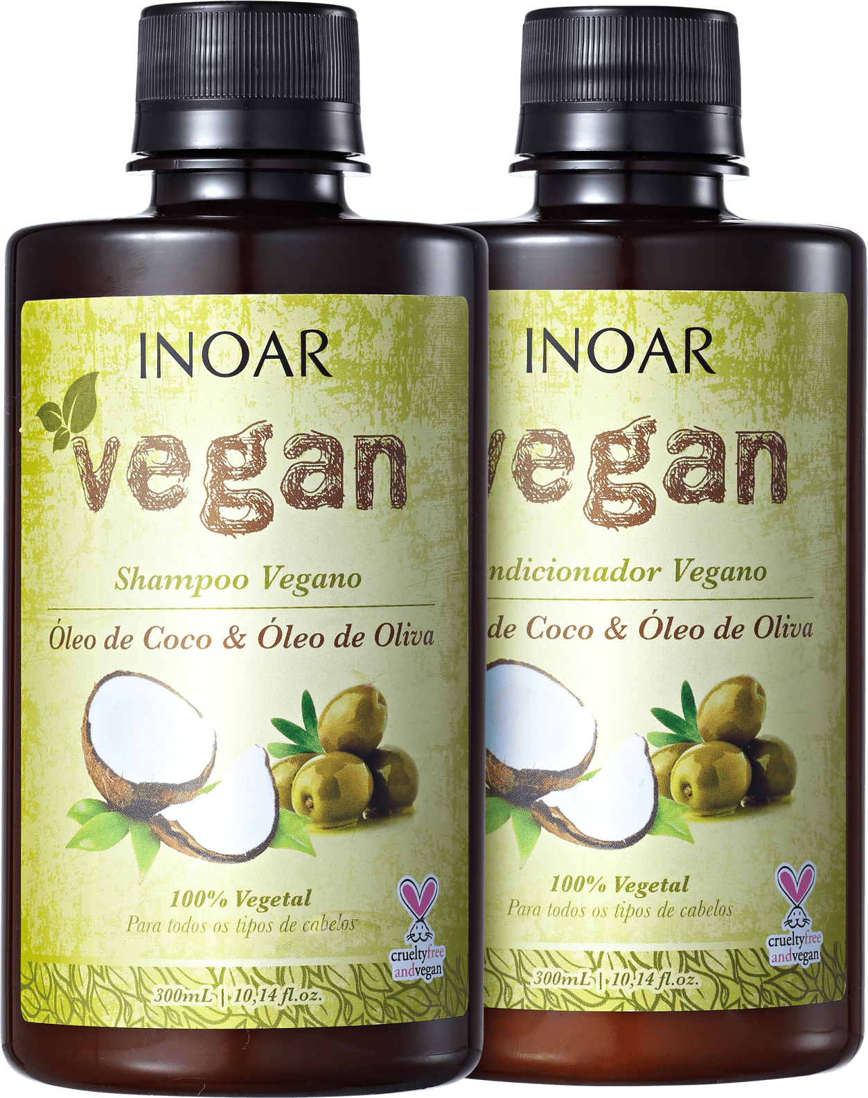 Kit Inoar Vegan Cuidado Diário (2 Produtos)
