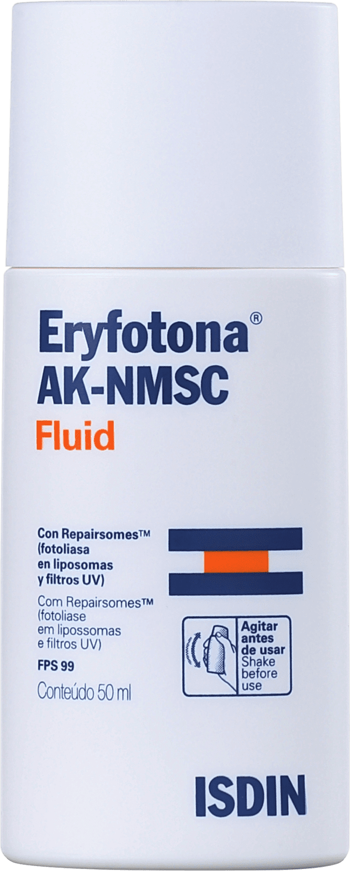 ISDIN Eryfotona AK-NMSC Fluid FPS 99 - Protetor Solar Facial 50ml