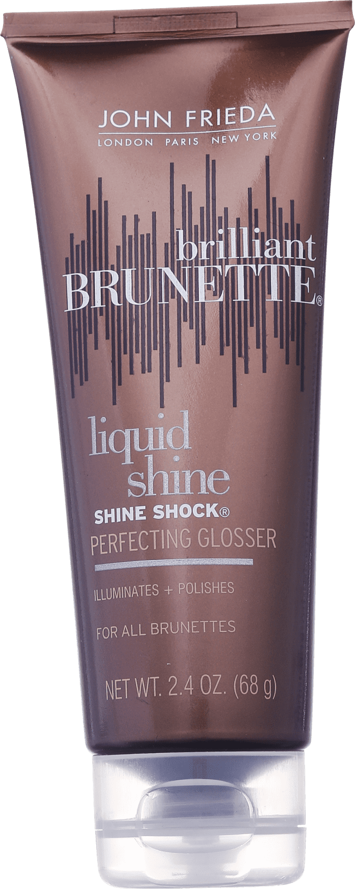 John Frieda Brilliant Brunette Shine Shock Leave-On Perfecting Glosser - Finalizador 68g